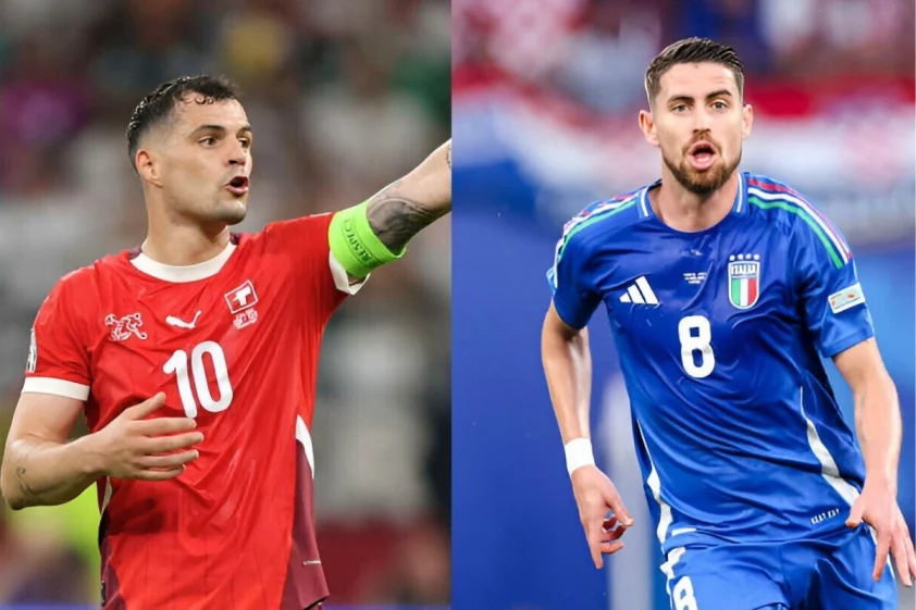 Thụy Sĩ sẽ đối đầu Italia tại vòng 16 đội Euro 2024 (Ảnh: Getty)
