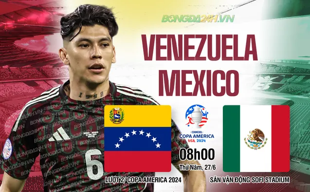 Nhận định Venezuela vs Mexico
