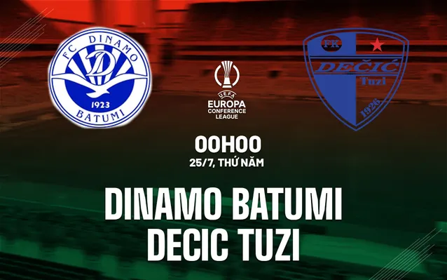 Dinamo Batumi vs Decic Tuzi
