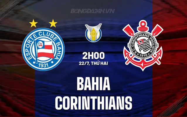 Bahia vs Corinthians
