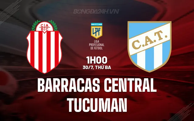 Barracas Central vs Tucuman
