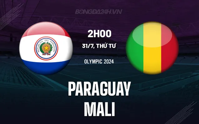 Paraguay vs Mali
