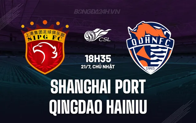 Shanghai Port vs Qingdao Hainiu
