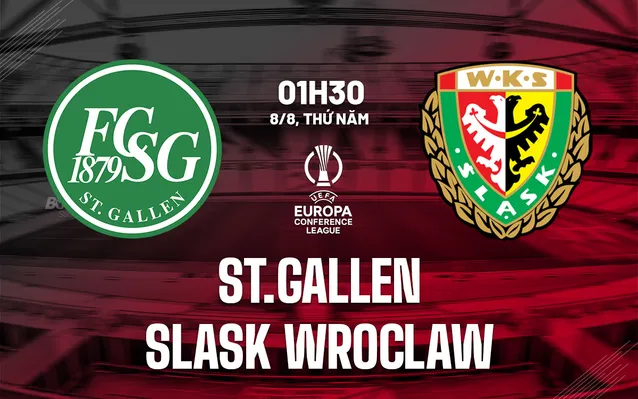 St.Gallen vs Slask Wroclaw
