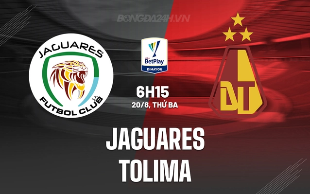 Jaguares vs Tolima
