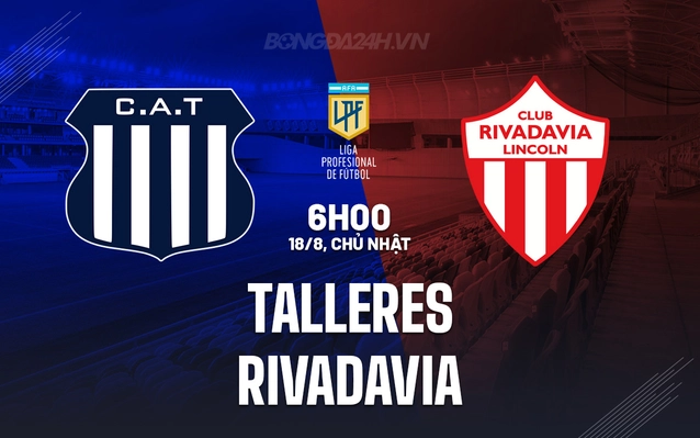 Talleres vs Rivadavia
