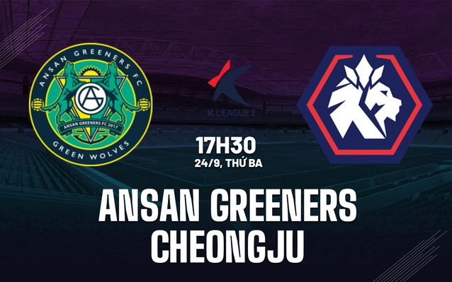 Ansan Greeners vs Cheongju
