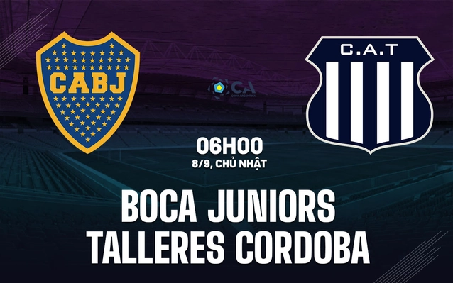 Boca Juniors vs Talleres Cordoba
