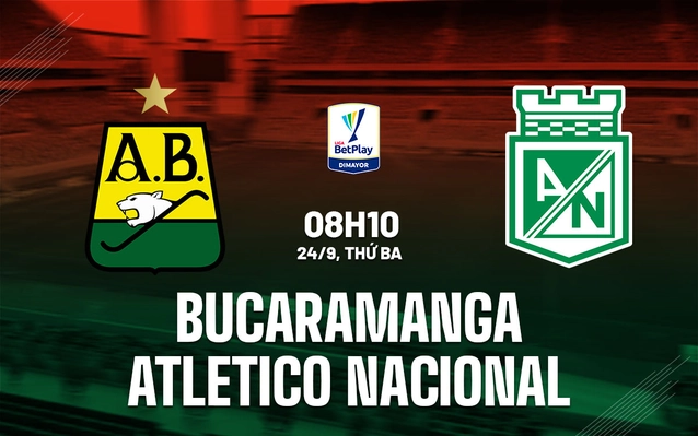 Bucaramanga vs Atletico Nacional
