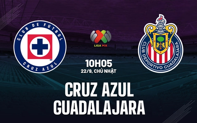 Cruz Azul vs Guadalajara
