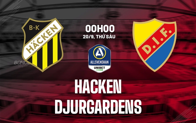 Hacken vs Djurgardens
