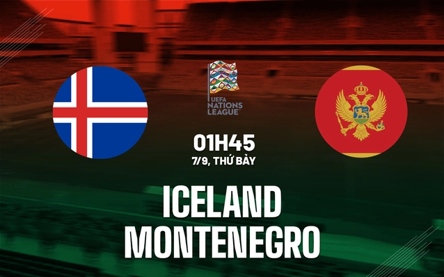 Iceland vs Montenegro
