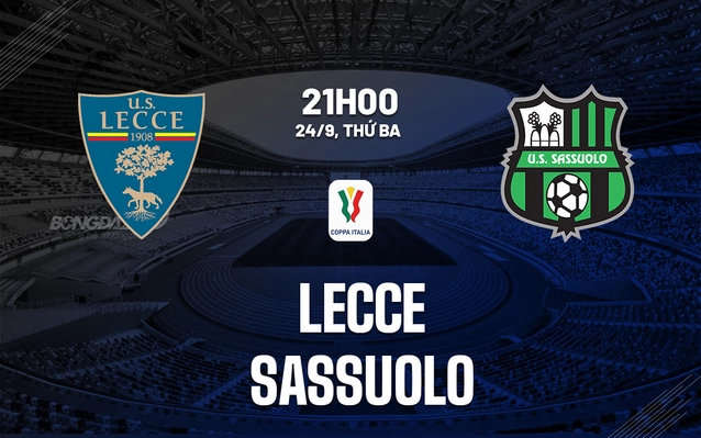 Lecce vs Sassuolo
