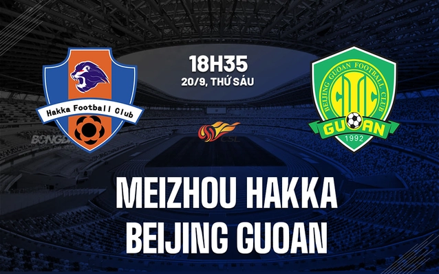 Meizhou Hakka vs Beijing Guoan
