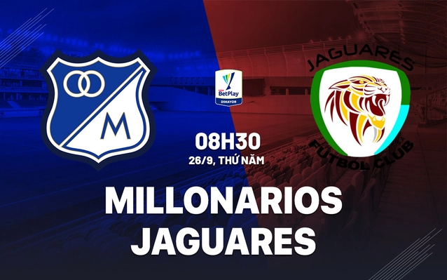 Millonarios vs Jaguares
