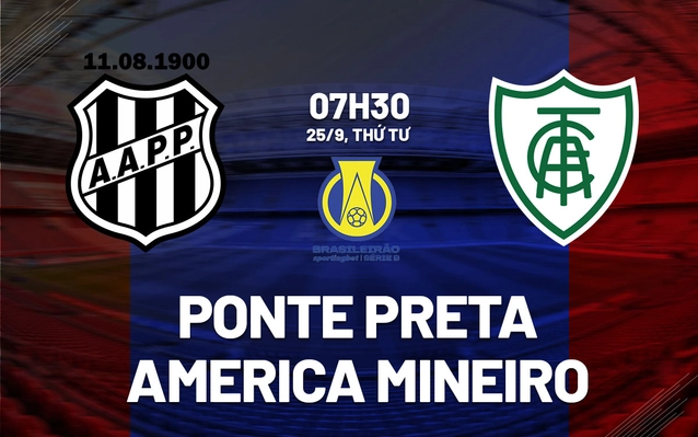 Ponte Preta vs America Mineiro
