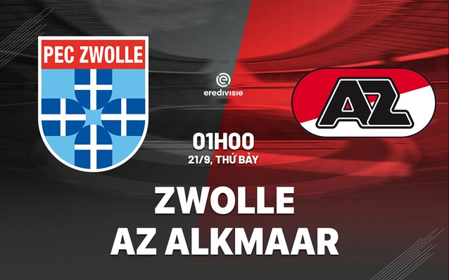 Zwolle vs AZ Alkmaar
