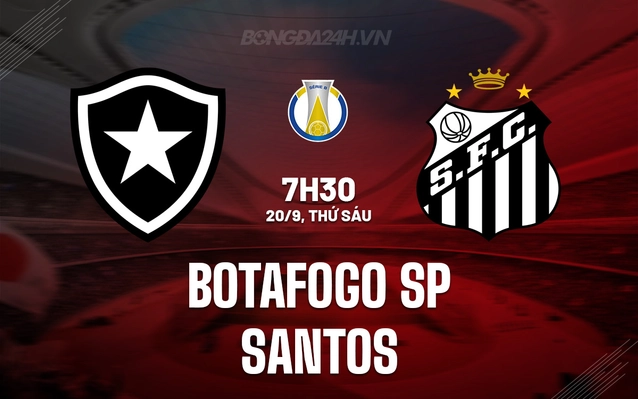 Botafogo SP vs Santos
