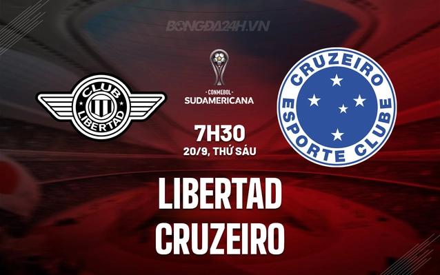 Libertad vs Cruzeiro
