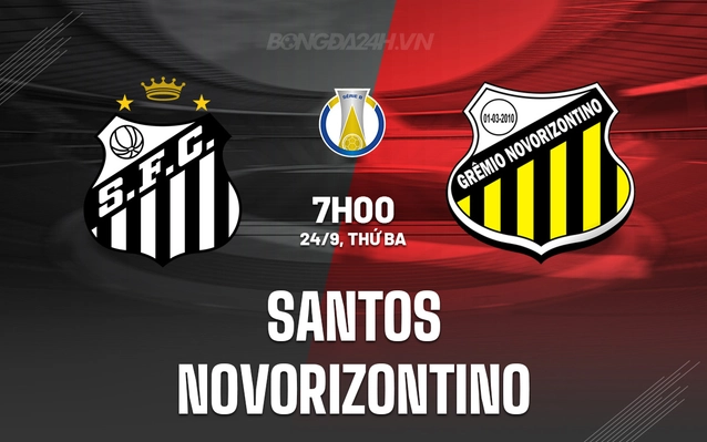 Santos vs Novorizontino
