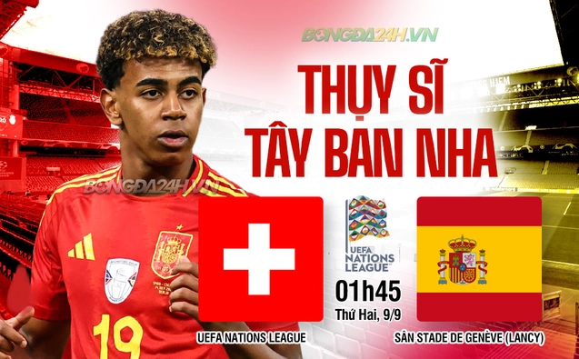 Nhận định Thụy Sĩ vs Tây Ban Nha
