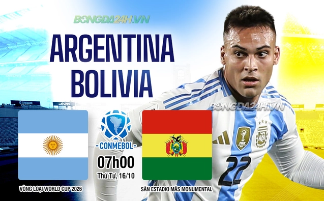 Nhận định Argentina vs Bolivia
