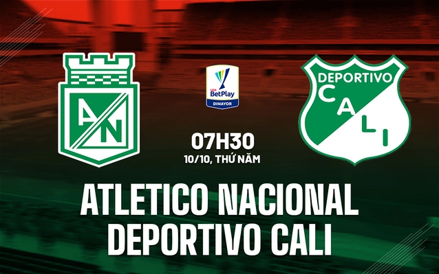 Atletico Nacional vs Deportivo Cali
