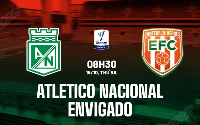 Atletico Nacional vs Envigado
