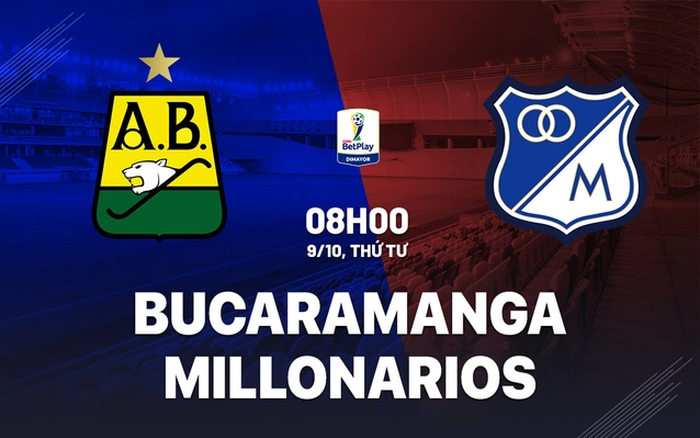 Bucaramanga vs Millonarios
