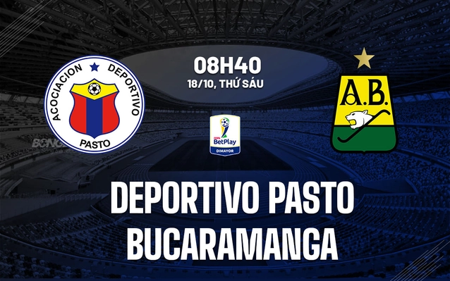 Deportivo Pasto vs Bucaramanga
