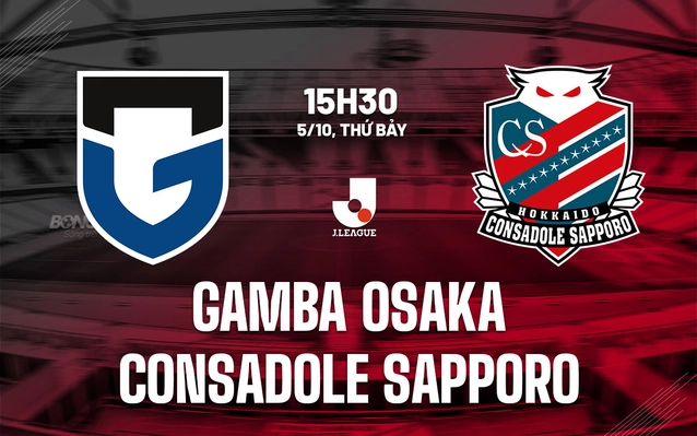 Gamba Osaka vs Consadole Sapporo
