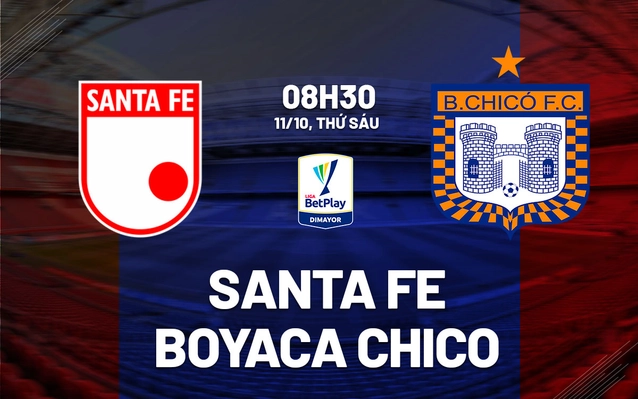 Santa Fe vs Boyaca Chico
