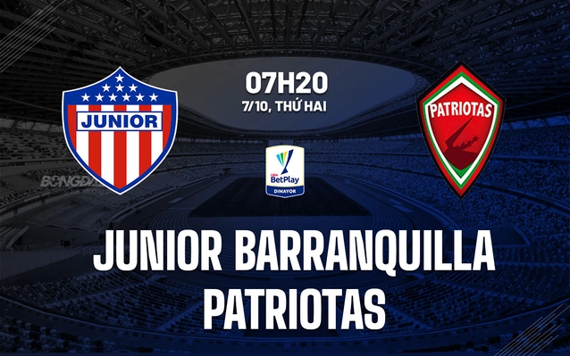 Junior Barranquilla vs Patriotas
