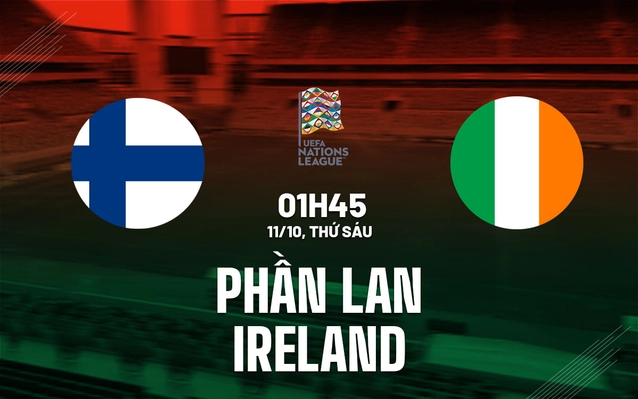 Phần Lan vs Ireland
