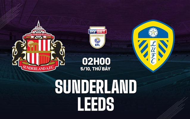 Sunderland vs Leeds
