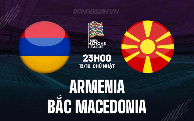 Armenia vs Bắc Macedonia
