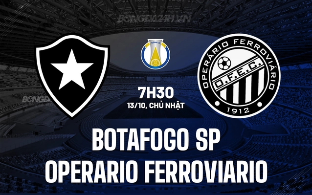 Botafogo SP vs Operario
