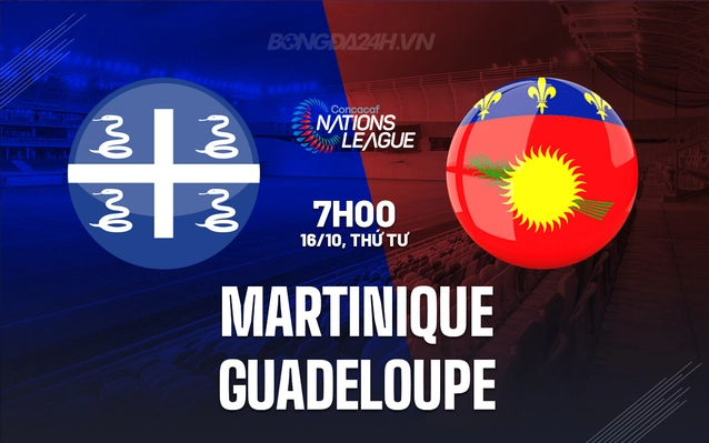 Martinique vs Guadeloupe
