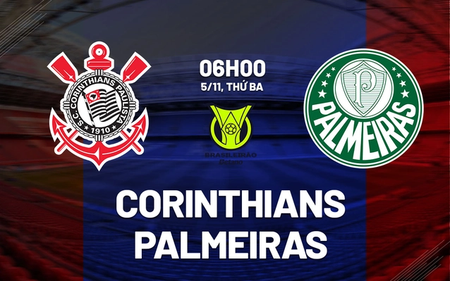 Corinthians vs Palmeiras
