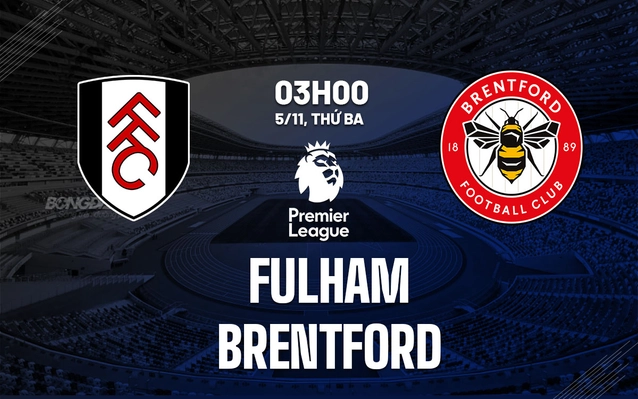 Fulham vs Brentford vòng 10 Ngoại hạng Anh 2024/25.
