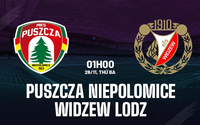 Puszcza Niepolomice vs Widzew Lodz
