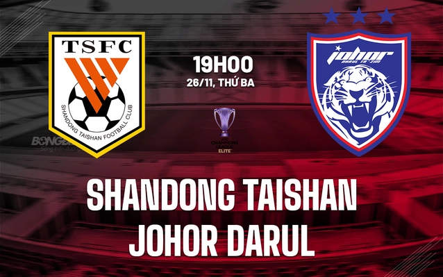 Shandong Taishan vs Johor Darul
