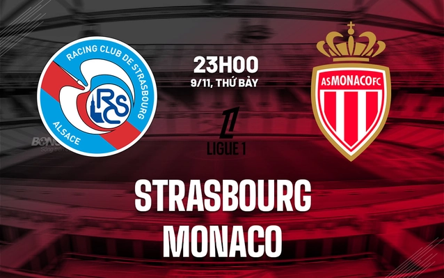 Strasbourg vs Monaco
