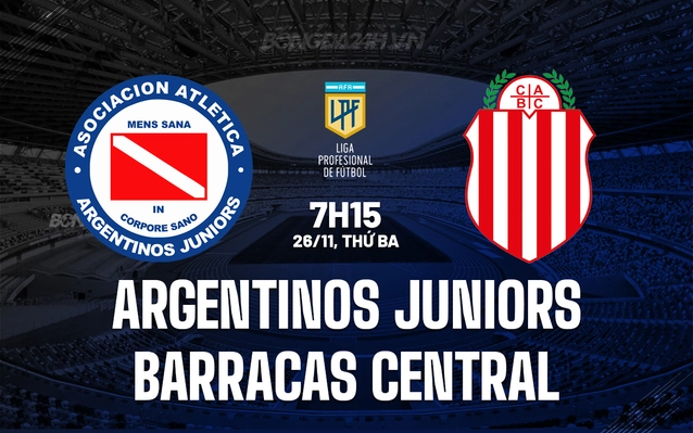 Argentinos Juniors vs Barracas Central
