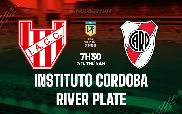 Instituto Cordoba vs River Plate
