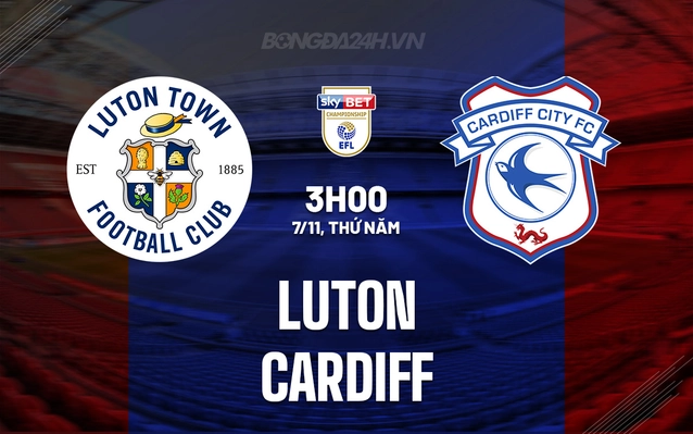 Luton vs Cardiff
