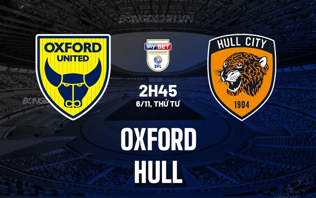 Oxford vs Hull
