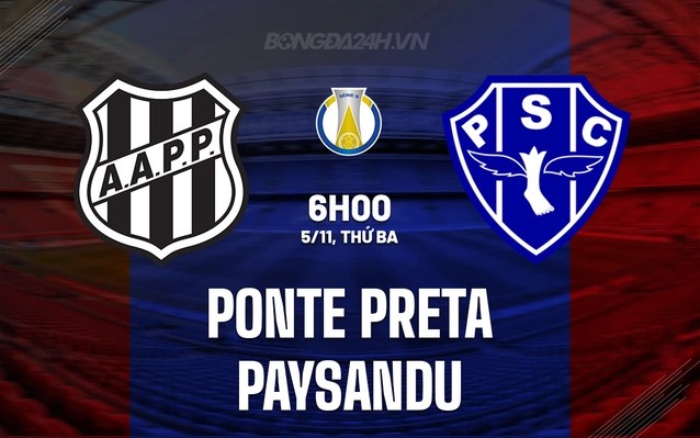 Ponte Preta vs Paysandu
