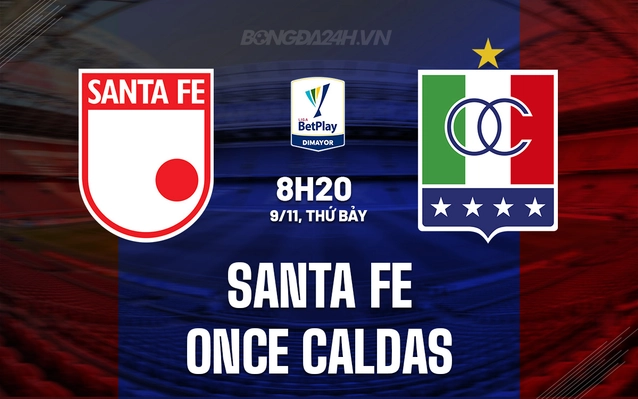 Santa Fe vs Once Caldas
