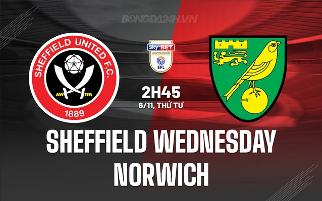 Sheffield Wednesday vs Norwich
